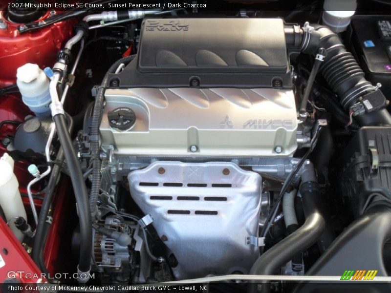 Sunset Pearlescent / Dark Charcoal 2007 Mitsubishi Eclipse SE Coupe