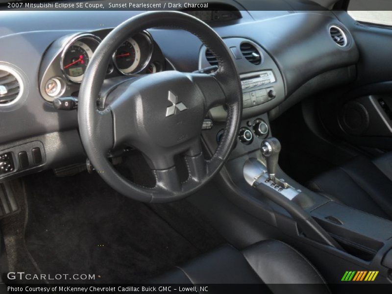 Sunset Pearlescent / Dark Charcoal 2007 Mitsubishi Eclipse SE Coupe