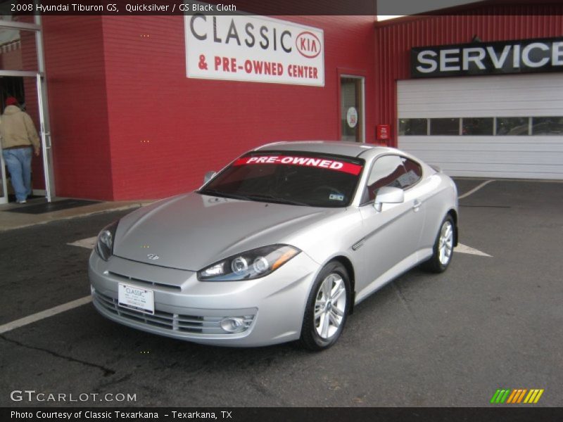 Quicksilver / GS Black Cloth 2008 Hyundai Tiburon GS