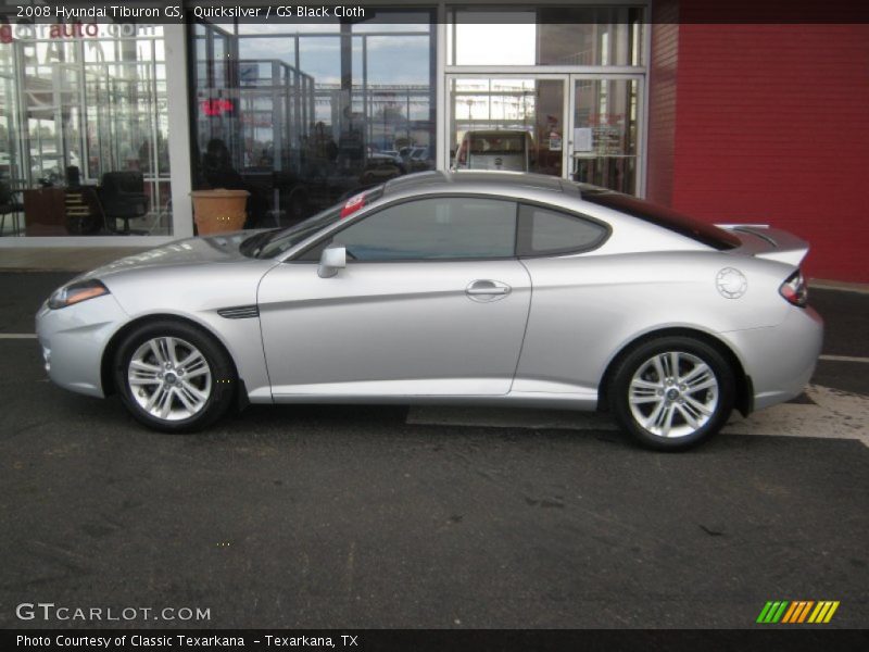 Quicksilver / GS Black Cloth 2008 Hyundai Tiburon GS