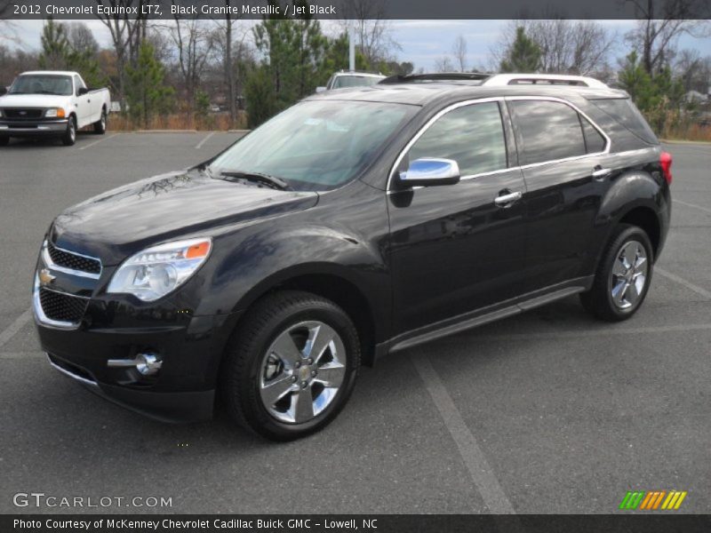 Black Granite Metallic / Jet Black 2012 Chevrolet Equinox LTZ