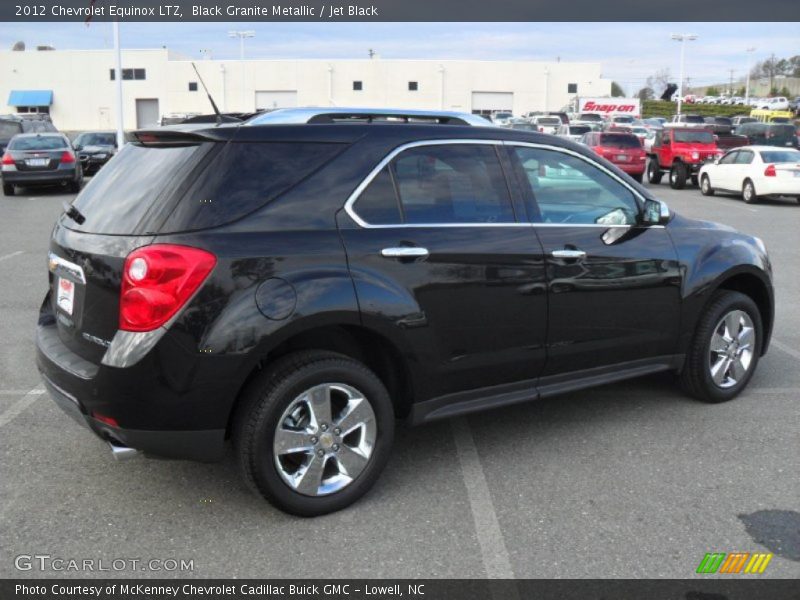 Black Granite Metallic / Jet Black 2012 Chevrolet Equinox LTZ