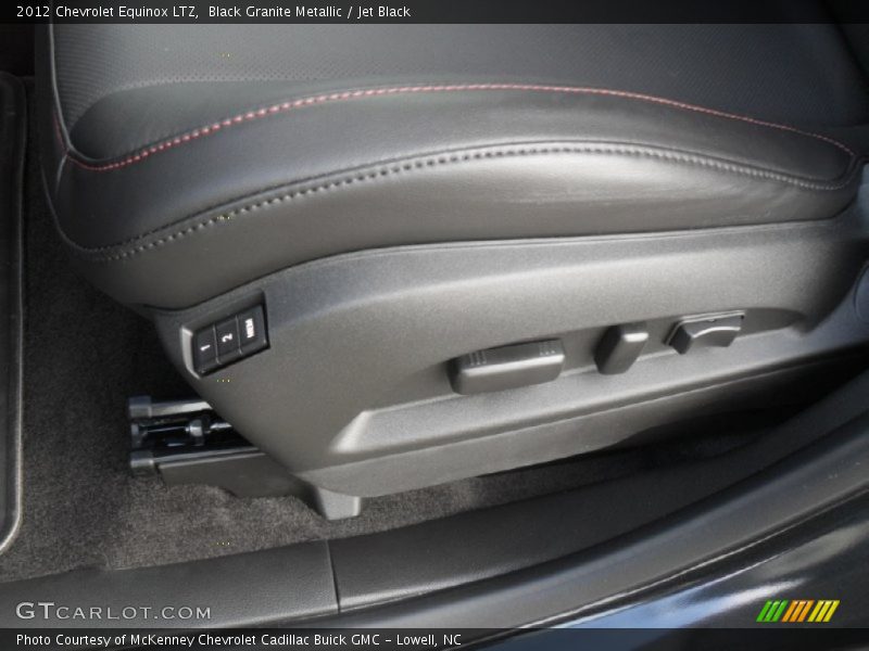 Black Granite Metallic / Jet Black 2012 Chevrolet Equinox LTZ