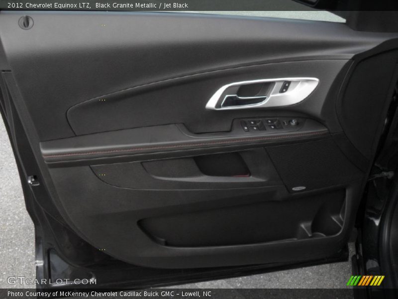 Black Granite Metallic / Jet Black 2012 Chevrolet Equinox LTZ