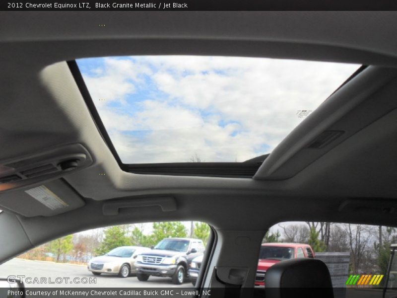 Black Granite Metallic / Jet Black 2012 Chevrolet Equinox LTZ