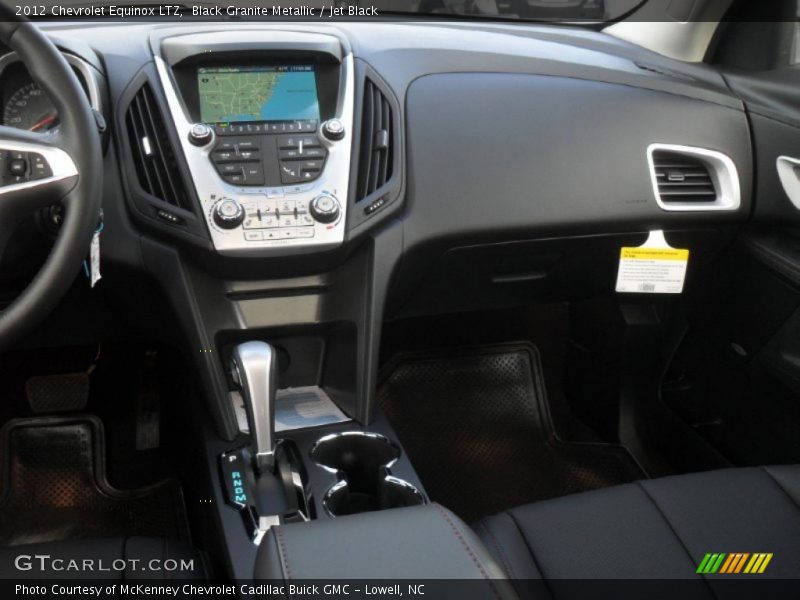 Black Granite Metallic / Jet Black 2012 Chevrolet Equinox LTZ