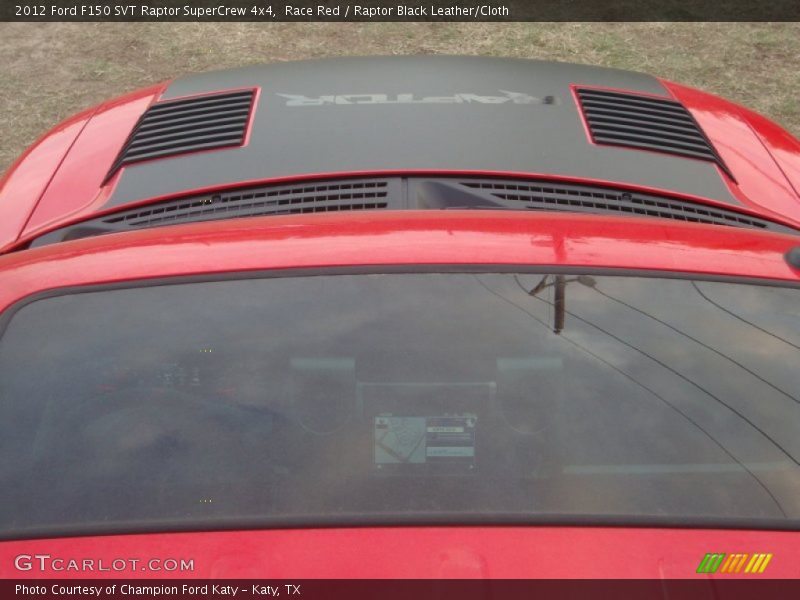 Race Red / Raptor Black Leather/Cloth 2012 Ford F150 SVT Raptor SuperCrew 4x4
