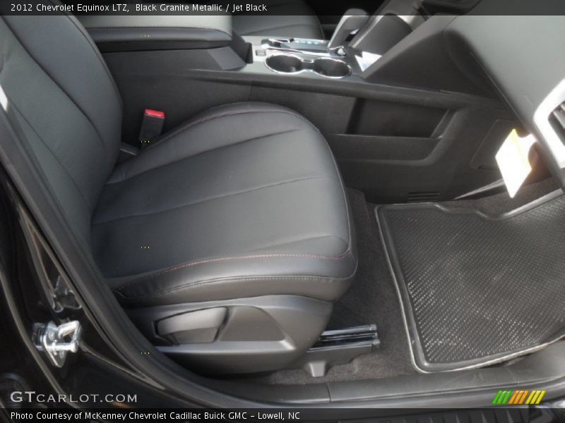 Black Granite Metallic / Jet Black 2012 Chevrolet Equinox LTZ