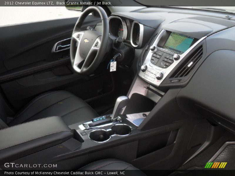 Black Granite Metallic / Jet Black 2012 Chevrolet Equinox LTZ