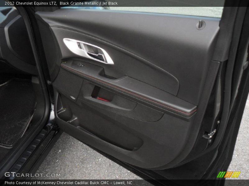 Black Granite Metallic / Jet Black 2012 Chevrolet Equinox LTZ