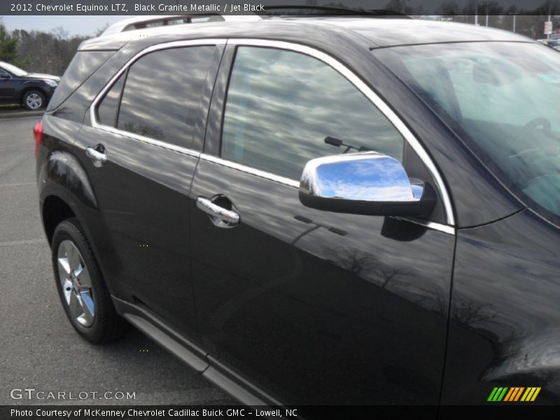 Black Granite Metallic / Jet Black 2012 Chevrolet Equinox LTZ