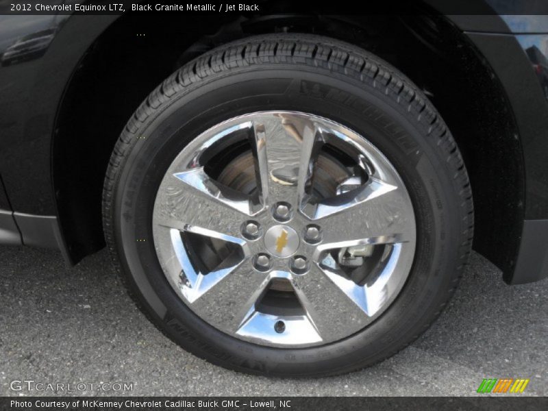 Black Granite Metallic / Jet Black 2012 Chevrolet Equinox LTZ