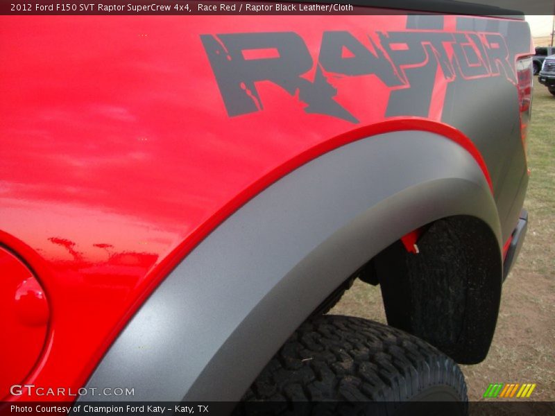 Rear fender graphics - 2012 Ford F150 SVT Raptor SuperCrew 4x4