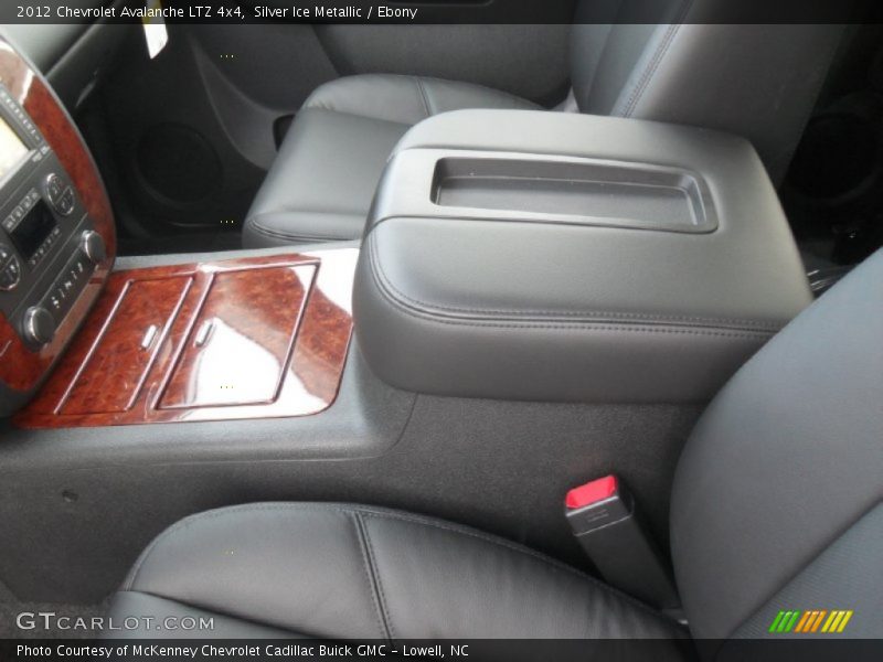 Silver Ice Metallic / Ebony 2012 Chevrolet Avalanche LTZ 4x4