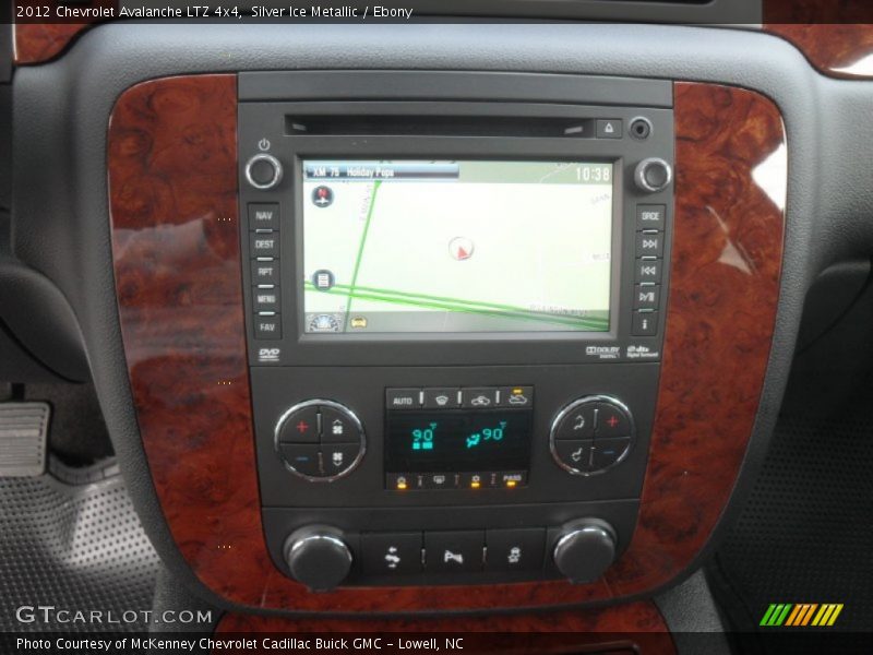 Navigation of 2012 Avalanche LTZ 4x4
