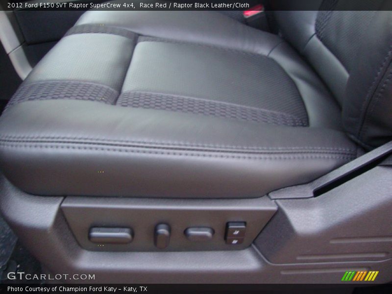 Drivers Power seat controls - 2012 Ford F150 SVT Raptor SuperCrew 4x4