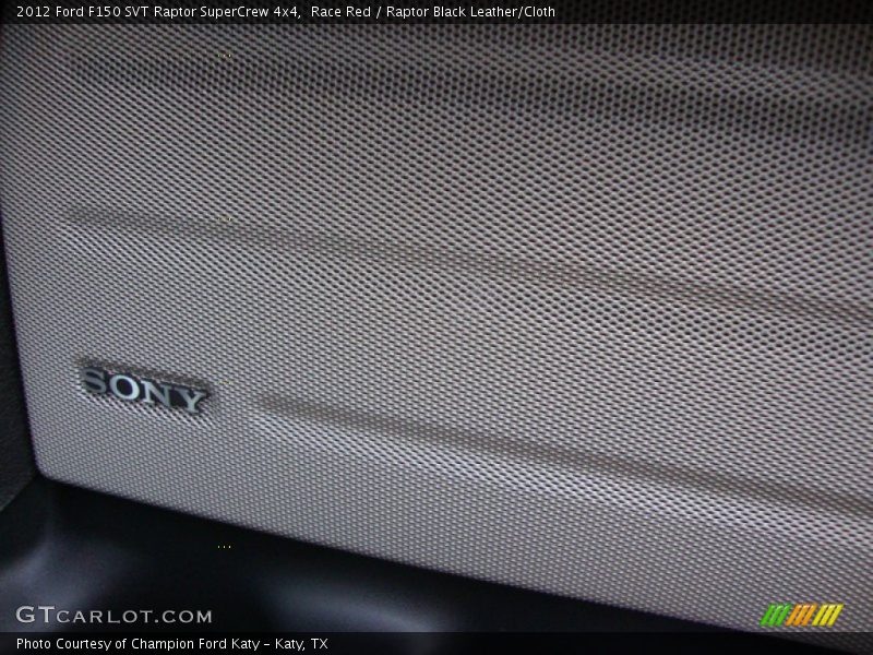 Sony Audio - 2012 Ford F150 SVT Raptor SuperCrew 4x4
