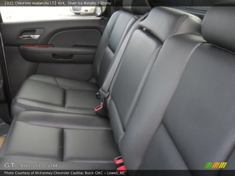 Silver Ice Metallic / Ebony 2012 Chevrolet Avalanche LTZ 4x4