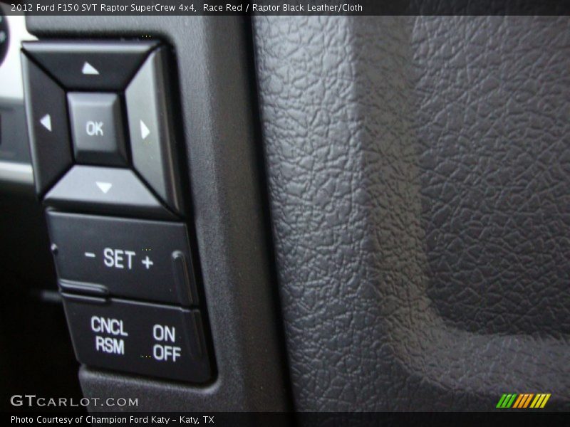 Steering Wheel controls - 2012 Ford F150 SVT Raptor SuperCrew 4x4