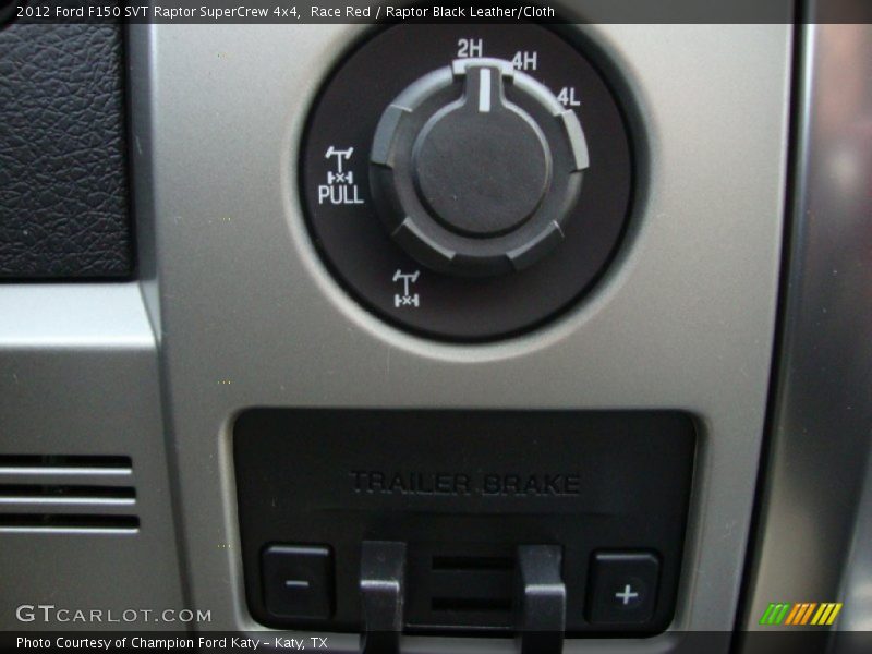 4x4 controls - 2012 Ford F150 SVT Raptor SuperCrew 4x4
