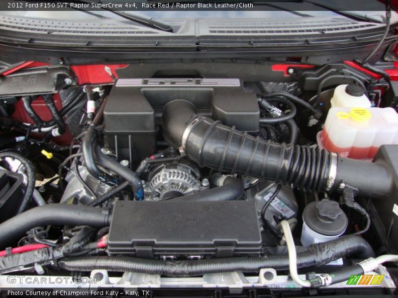  2012 F150 SVT Raptor SuperCrew 4x4 Engine - 6.2 Liter SOHC 16-Valve VCT V8