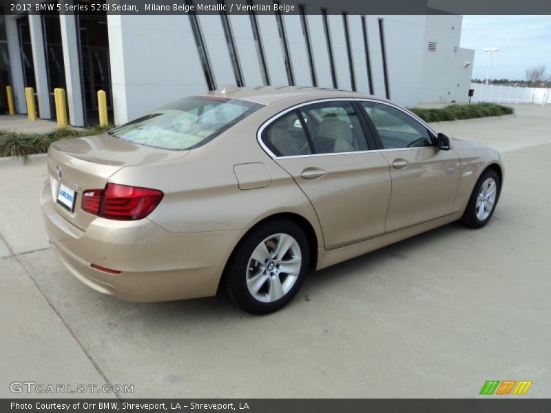  2012 5 Series 528i Sedan Milano Beige Metallic