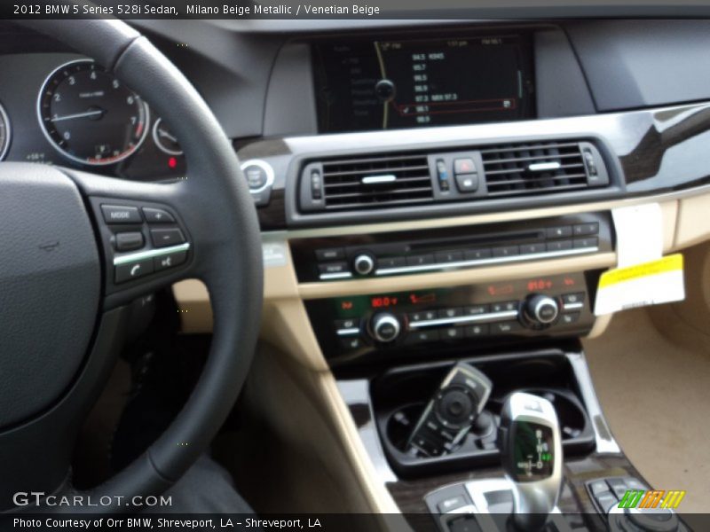 Milano Beige Metallic / Venetian Beige 2012 BMW 5 Series 528i Sedan