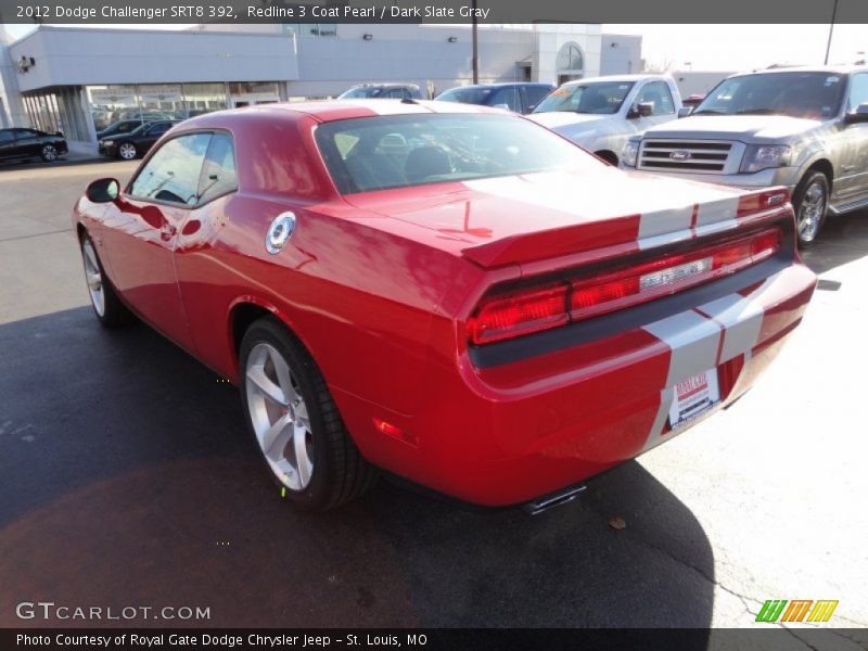 Redline 3 Coat Pearl / Dark Slate Gray 2012 Dodge Challenger SRT8 392