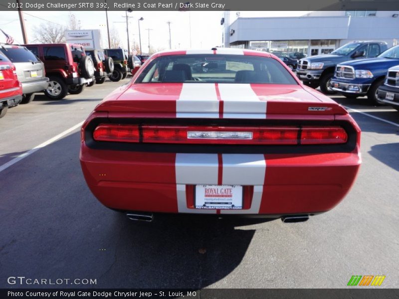 Redline 3 Coat Pearl / Dark Slate Gray 2012 Dodge Challenger SRT8 392