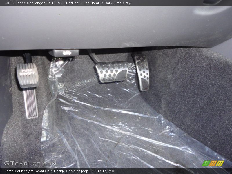 Redline 3 Coat Pearl / Dark Slate Gray 2012 Dodge Challenger SRT8 392