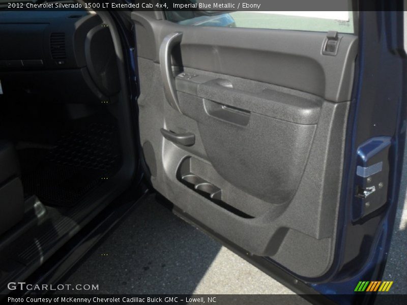 Imperial Blue Metallic / Ebony 2012 Chevrolet Silverado 1500 LT Extended Cab 4x4