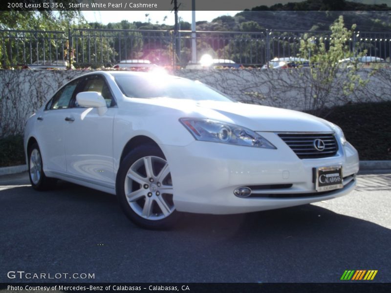 Starfire White Pearl / Cashmere 2008 Lexus ES 350