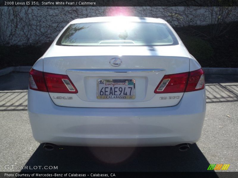 Starfire White Pearl / Cashmere 2008 Lexus ES 350