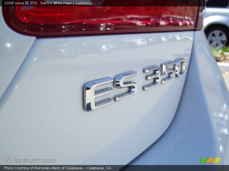 Starfire White Pearl / Cashmere 2008 Lexus ES 350