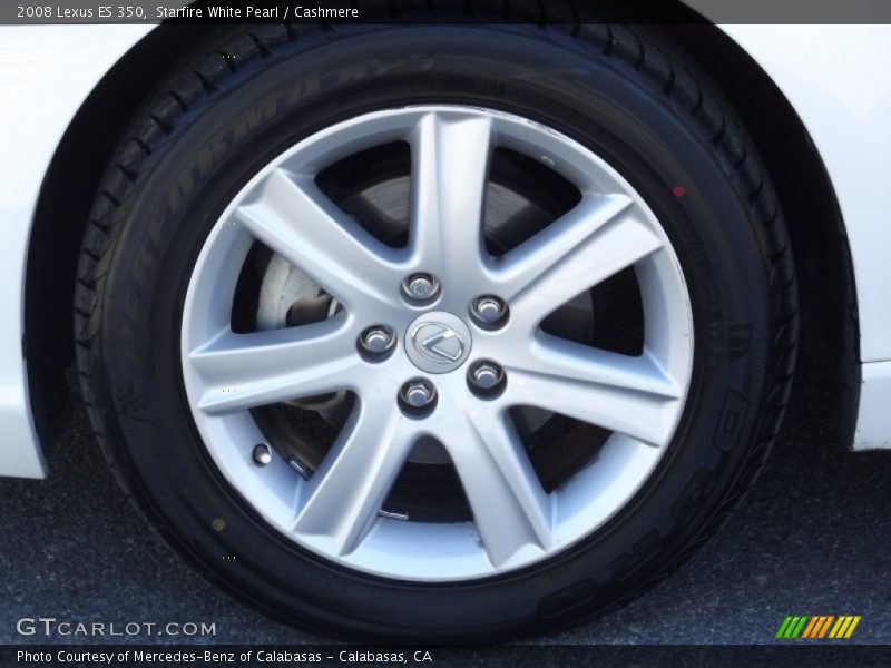 Starfire White Pearl / Cashmere 2008 Lexus ES 350