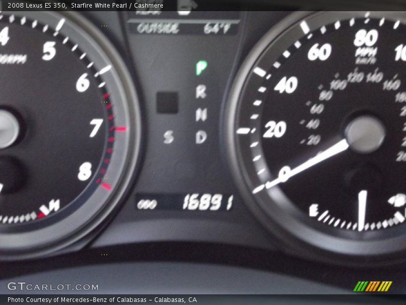 Starfire White Pearl / Cashmere 2008 Lexus ES 350