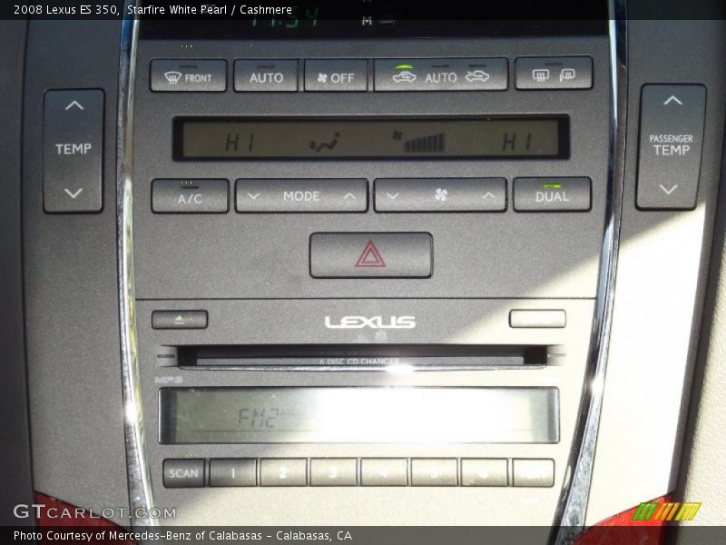 Starfire White Pearl / Cashmere 2008 Lexus ES 350