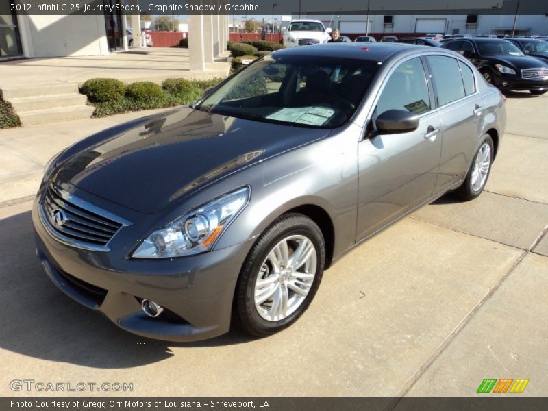 Graphite Shadow / Graphite 2012 Infiniti G 25 Journey Sedan