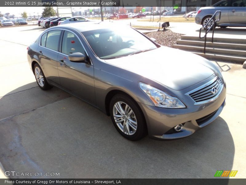 Graphite Shadow / Graphite 2012 Infiniti G 25 Journey Sedan