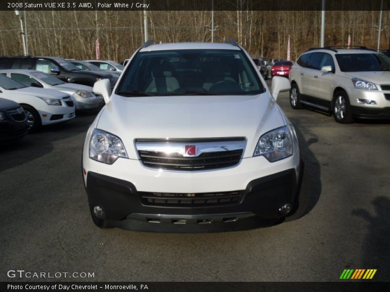 Polar White / Gray 2008 Saturn VUE XE 3.5 AWD