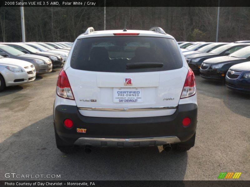 Polar White / Gray 2008 Saturn VUE XE 3.5 AWD