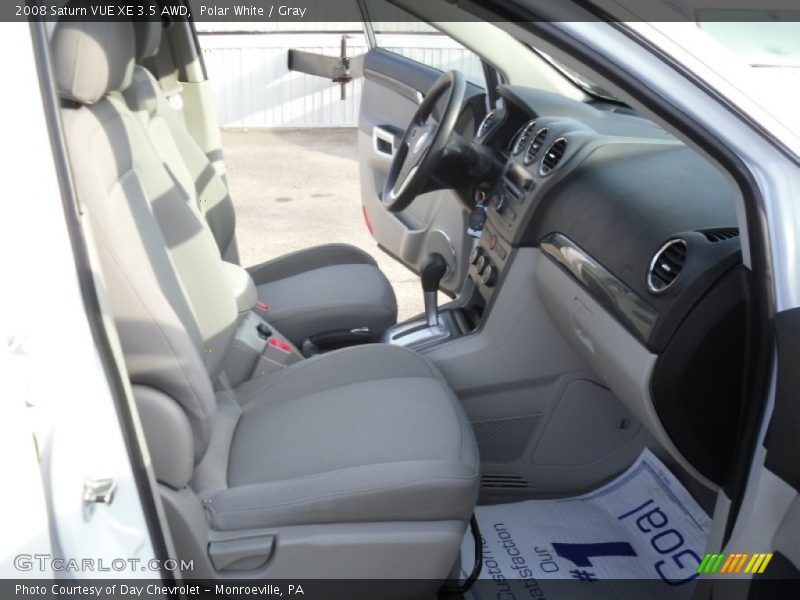 Polar White / Gray 2008 Saturn VUE XE 3.5 AWD