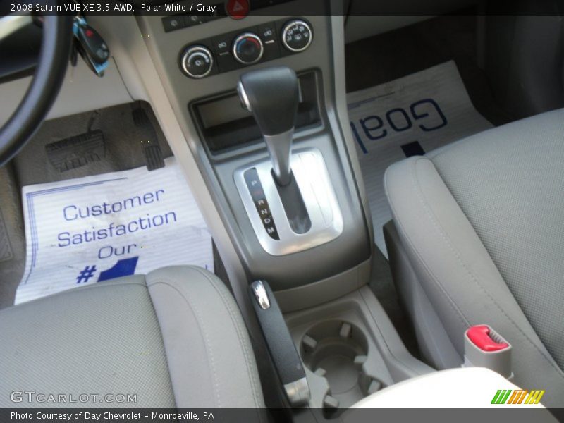 Polar White / Gray 2008 Saturn VUE XE 3.5 AWD