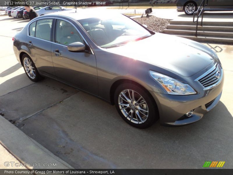 Graphite Shadow / Wheat 2012 Infiniti G 37 Journey Sedan