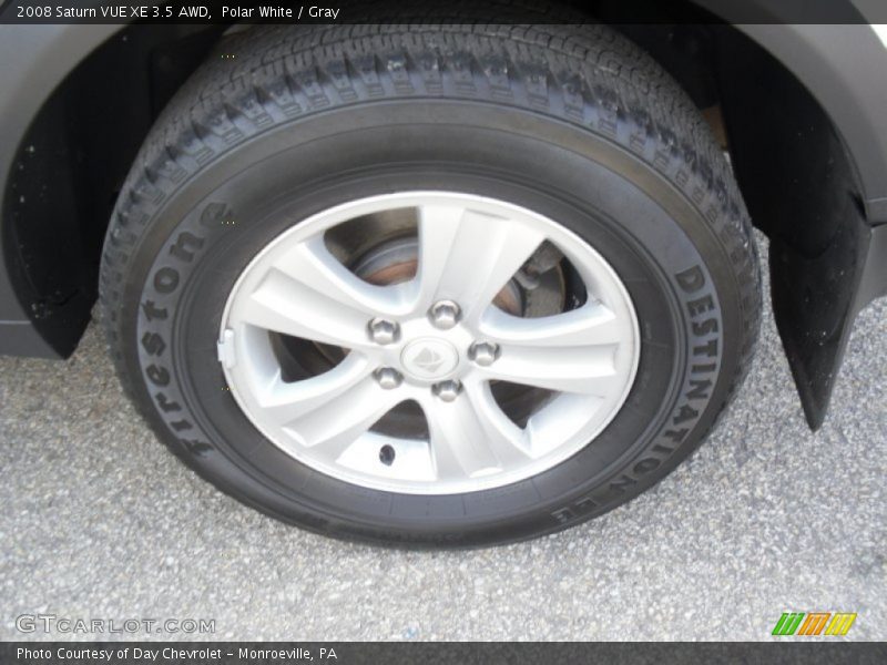 Polar White / Gray 2008 Saturn VUE XE 3.5 AWD