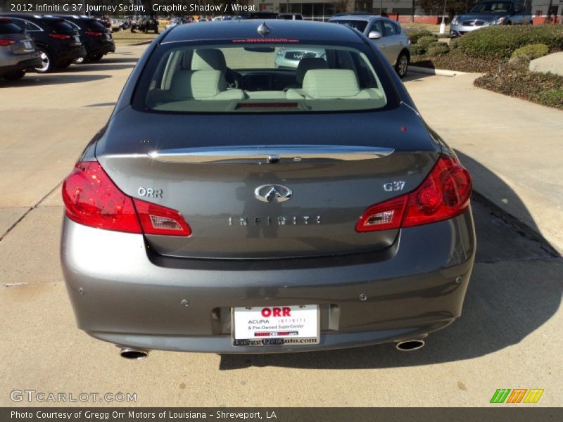 Graphite Shadow / Wheat 2012 Infiniti G 37 Journey Sedan