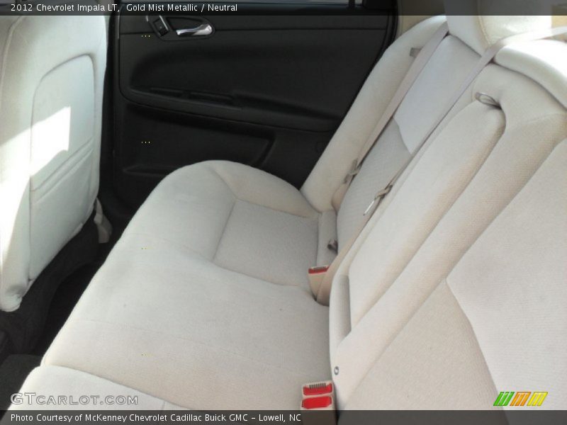 Gold Mist Metallic / Neutral 2012 Chevrolet Impala LT