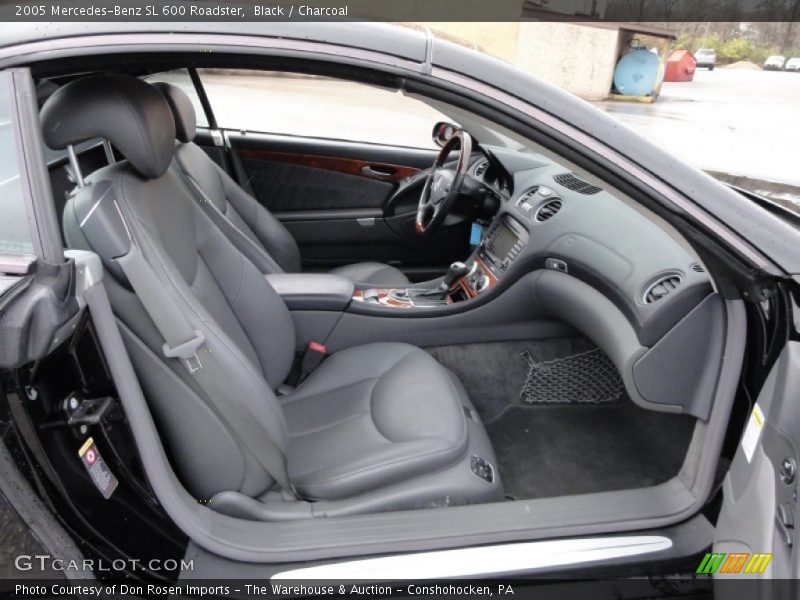  2005 SL 600 Roadster Charcoal Interior