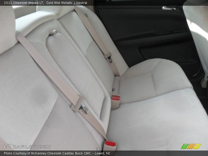 Gold Mist Metallic / Neutral 2012 Chevrolet Impala LT
