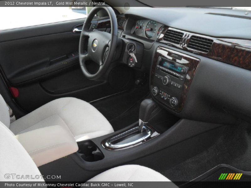 Gold Mist Metallic / Neutral 2012 Chevrolet Impala LT